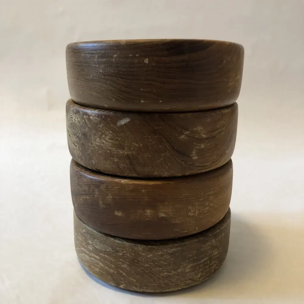 VTG Set of 4 Wooden 6